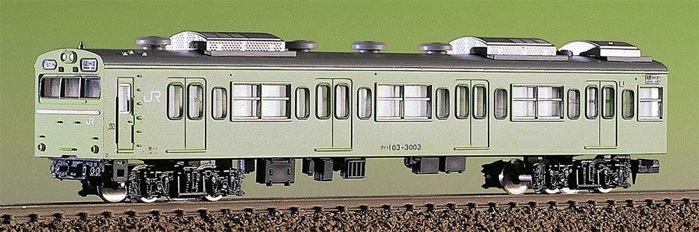 JR103系3000番代　4両編成セット【グリーンマックス・972】「鉄道模型 Nゲージ グリーンマックス」