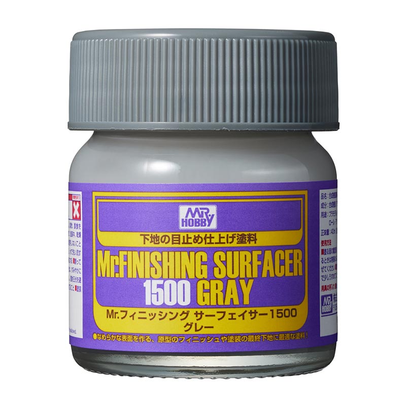 Mr.フィニッシングサフ1500グレー ビン入【GSIクレオス・SF289】「鉄道模型 GSIクレオス」