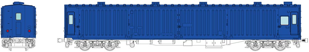 マニ44 青15号塗装（単品）【トラムウェイ・TW-MN44E】「鉄道模型 HOゲージ トラムウェイ」（楽天・ミッドナイン）