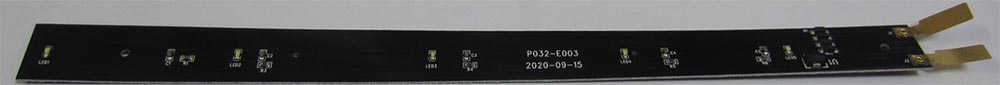 HO室内灯LED（白色）基板A2（客車先頭車用）【トラムウェイ・TW-PCB-A2】「鉄道模型 HOゲージ トラムウェイ」