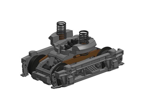 DT12形動力台車(黒車輪)【TOMIX・6828T】「鉄道模型 Nゲージ TOMIX」