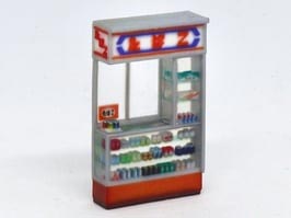 Rakuten - 1/83 たばこ屋カウンターB【梅桜堂・AC-085-83C】「鉄道模型 1/83 梅桜堂」