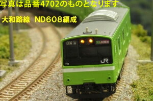 JR201系体質改善車 大和路線 ND608編成 2014 6両編成セット（動力付き）【グリーンマックス・30269】「鉄道模型 Nゲージ」