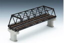 複線トラス鉄橋（F）（こげ茶）（複線PC橋脚・2本付）【TOMIX・3257T】「鉄道模型 Nゲージ トミックス」
