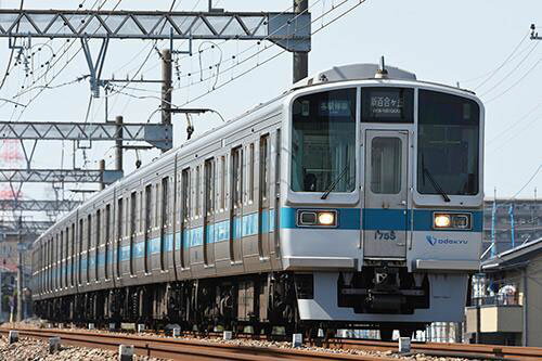 小田急1000形ワイドドア車 増結用中間車2両セット【グリーンマックス 445B】「鉄道模型 Nゲージ」