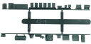 動力台車枠 床下機器セット A-23 (D-16+4316M)【グリーンマックス・8507G】「鉄道模型 Nゲージ」