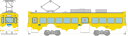 鉄道コレクション 阪堺電車モ501形 501号車(雲形イエロー)【トミーテック・315469】「鉄道模型 Nゲージ」