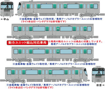 リニア地下鉄道コレクション 横浜市営地下鉄グリーン