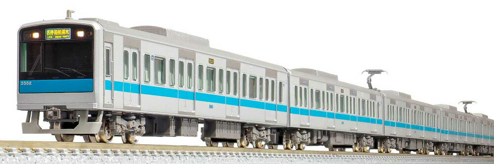 小田急3000形1次車（前面太帯 車番選択式）6両編成セット（動力付き）【グリーンマックス・31718】「鉄道模型 Nゲージ」