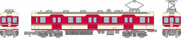 鉄道コレクション 神戸電鉄1000系 （1074＋1153編成）4両セット【トミーテック・322795】「鉄道模型 Nゲージ」