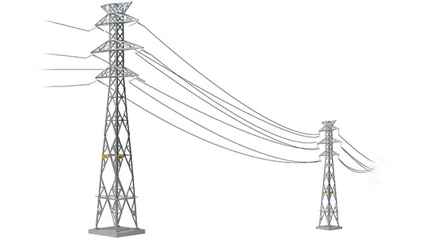 情景小物084-3 送電鉄塔A3【トミーテック・323112】「鉄道模型 Nゲージ」のサムネイル