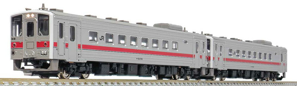 JRキハ54形（500番代 スピーカー付き519+525）2両編成セット（動力付き）【グリーンマックス・50711】「鉄道模型 Nゲージ」