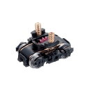 動力台車 FU34KD2(黒車輪) (ナガラ300形(車輪ゴム付))【TOMIX・6656】「鉄道模型 Nゲージ トミックス」