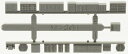動力台車枠 床下機器セット A-37 (FS039+M-201)【グリーンマックス・8523G】「鉄道模型 Nゲージ」