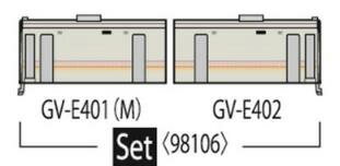 GV-E401 GV-E402形ディーゼルカー（新潟色）セット（2両）【TOMIX・98106】「鉄道模型 Nゲージ トミックス」_1