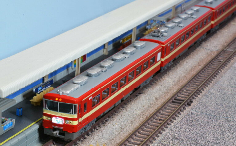 東武1800型「急行りょうもう」クリーム帯 運転室風道装置付 6両セット【マイクロエース・A1142】「鉄道模型 Nゲージ」