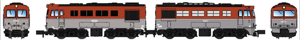 DD50-3+DD50-4 標準色 米原機関区 2両セット【マイクロエース・A8900】「鉄道模型 Nゲージ」