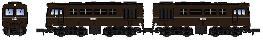 DD50-1+DD50-3 ぶどう色 富山機関区 2両セット【マイクロエース・A8905】「鉄道模型 Nゲージ」