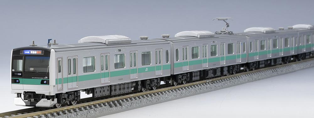 E233-2000系電車(常磐線各駅停車)基本セット(6両)【TOMIX・98841】「鉄道模型 Nゲージ トミックス」