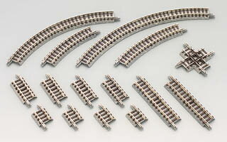 ミニレールセット十字クロスセット【TOMIX・91083】「鉄道模型 Nゲージ トミックス レールセット」