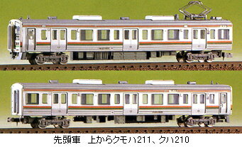 JR211系5000番代先頭車2輌編成セット（未塗装組立キット）【グリーンマックス・419-1】「鉄道模型 Nゲージ GREENMAX」
