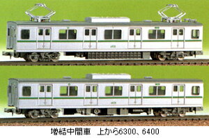 ※再生産 5月発売※営団6000（7000/8000）系　増結用中間車2輌セット（未塗装組立キット）【グリーンマックス・420-1】「鉄道模型 Nゲージ GREENMAX」