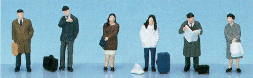 立っている乗客【KATO・HO・6-512】「鉄道模型 HOゲージ カトー」