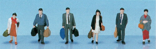 歩いている乗客【KATO・HO・6-514】「鉄道模型 HOゲージ カトー」