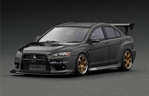 Mitsubishi Lancer Evolution X (CZ4A)Matte Gun Metallic (1/43 Scalej