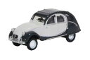 OX76CT006 OXFORD 1/76 シトロエン 2CV チャールストン コーモラントグレー/ミッドナイトグレー