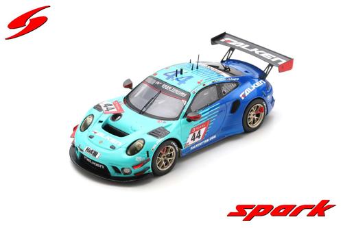 SG753 1/43 Porsche 911 GT3 R No.44 Falken Motorsports 4th 24H Nurburgring 2021 K. Bachler - M. R..