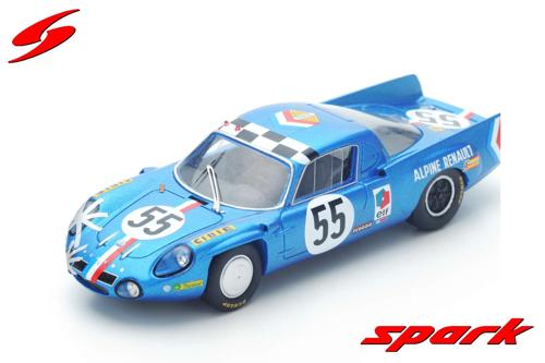 S4375 1/43 Alpine A210. No.55 14th. Le Mans 1968 J-C Andruet - J-P Nicolas