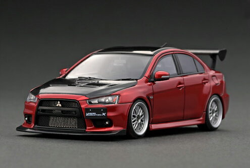 Mitsubishi Lancer Evolution X (CZ4A) Red Metallic(1/43 Scalej