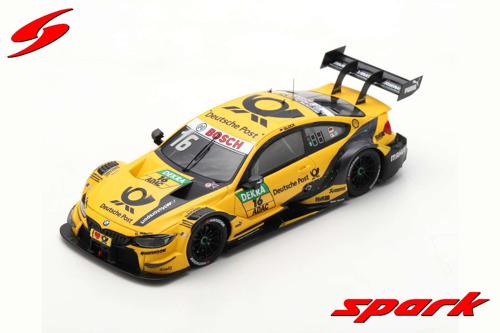 SG635 1/43 Deutsche Post BMW M4 DTM No.16 BMW TEAM RMR Winner Race2 Hockenheim 2018 Timo Glock