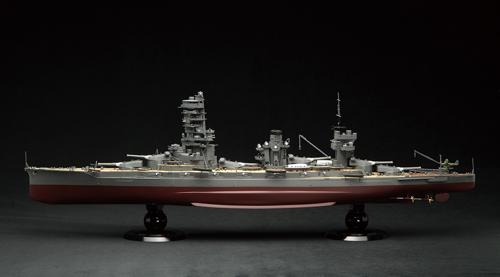 1/350 艦船モデルシリーズ No.7 EX-2 日本海軍戦艦 山城 昭和18年(帝国海軍乗組員フィギュア付き)