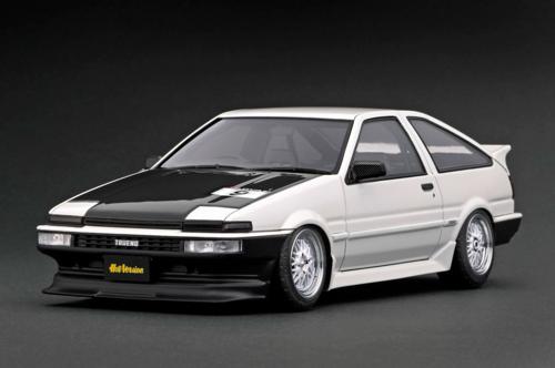 Toyota Sprinter Trueno (AE86) 3Door TK-Street Early Ver White(1/18 Sca...