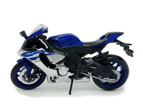 1/12　塗装済み完成品　ダイキャストモーターサイクル YAMAHA YZF-R1青