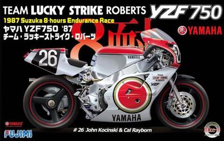 1/12 BIKE（6）ヤマハYZF750'87 チーム・ラッキーストライク・ロバー