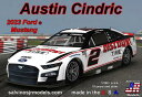 SJMPF2023ACP 1/24 NASCAR 2023 マスタング チーム・ペンスキー 「オースティン・シンドリック」 プライマリーカラー
