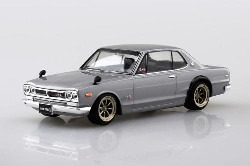 乐天商城 - 楽プラ スナップキット No.16CU-SV ニッサン C10 スカイライン 2000GT-R カスタムホイール (シルバー)