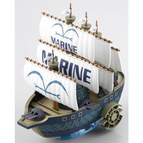 ■商品説明■絶対正義を掲げる海軍軍艦がグランドシップコレクションに登場。■帆のデザインはマーキングシールで再現。■砲塔は上下に可動。■海面エフェクトパーツで海上シーンを再現できる。■差し替えパーツでパドルを再現。海面エフェクトパーツ用のパドルも付属。■商品スペックメーカー：バンダイ作品名：ワンピース商品仕様：内容物/付属品：対象年齢：8才以上著作権表記：尾田栄一郎／集英社・フジテレビ・東映アニメーション発売時期：2013年04月13日スケール：ノンスケールJAN：4573102556196■備考※商品の写真・イラストは実際の商品と一部異なる場合がございますのでご了承ください。※発売から時間の経過している商品は生産・販売が終了している場合がございますのでご了承ください。※商品名・商品仕様・発売日・価格などこのwebページの情報は変更になる場合がございますのでご了承ください。※パッケージ、ロゴ及び商品の仕様は、予告無く変更する場合があります。