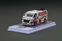 T64-038-HKD ターマックワークス 1/64 Toyota Hiace Widebody Tarmac Works X Hello Kitty Capsule Delivery Van Wit