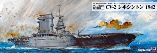 ■商品説明レキシントンは当初、巡洋戦艦として計画されましたが、軍縮条約により空母に設計変更され、1927年12月に就役しました。開戦時の真珠湾攻撃を免れ、1942年5月の史上初の空母機動部隊同士の対決となった珊瑚海海戦では、レキシントンとヨークタウンの攻撃隊が空母祥鳳を撃沈、翔鶴を大破させたが、自らも翔鶴と瑞鶴の攻撃隊により大破し、米駆逐艦フェルプスの魚雷で沈没処分されました。・1/700スケール プラモデル・洋上/フルハルモデル選択可能・20cm砲を撤去し28mm4連装機銃等を増備した対空兵装強化後の1942年の姿を再現・F4F戦闘機、SBD急降下爆撃機×各12、TBD雷撃機×6付属・1隻入り・全長：約387mm■商品スペックメーカー：ピットロード品番：WT01スケール：1/700JAN：4986470074757■備考Joint development with“Trumpeter”※画像は製品を組み立て塗装したものです。