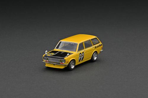 T64G-026-ME2 ^[}bN[NX 1/64 TARMAC WORKS MIJO EXCLUSIVE DATSUN BLUEBIRD 510 WAGON MOONEYES SPECIAL