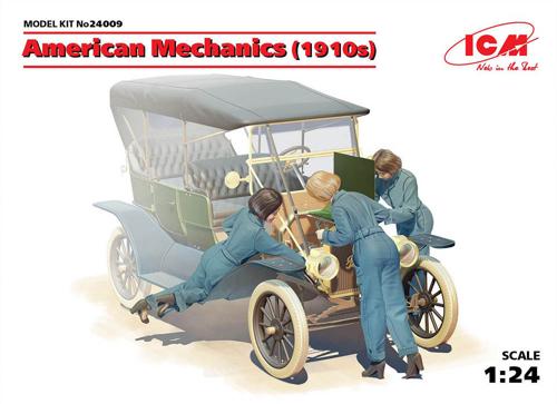 ■商品説明1910年代のアメリカ女性整備士3体を完全新金型で精密に再現！■商品スペックメーカー：ICM(ハセガワ)品番：24009スケール：1/24JAN：4823044404735