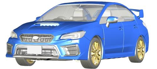 楽天市場】スバル wrx sti ej20 ファイナルエディションの通販