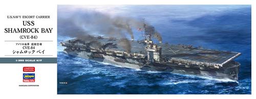 ■商品説明カサブランカ級30番艦のシャムロックベイを再現！船体側面 迷彩塗装用の、マスキング用型紙図面が付属します。艦載機はワイルドキャット×6、アベンジャー×3をセット。主翼は展張/折り畳み状態の選択式となります。製品仕様・アメリカ海軍（1944年12月〜1945年5月）■商品スペックメーカー：ハセガワ品番：40126サイズ：模型全長 ・・・ 447mm模型全幅 ・・・ 94mm商品仕様：新規デカールスケール：1/350JAN：4967834401266