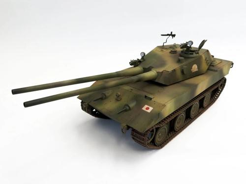 ■商品説明■完全新金型■日本陸軍超重戦車”オニ”二連装砲砲塔型を再現。■車体及び砲塔はEシリーズの超重戦車日本軍仕様として独自考証によりデザイン。■砲身上下可動、砲塔360度旋回。溶接痕などリアルなモールドは最先端のクオリティ。■夜間暗視装置（ナクトビジョン）と九七式車載重機関銃がそれぞれ2セットずつ付属。■組立易さを追求しパーツを可能な限り一体成型し短時間での製作が可能。■水転写の日本軍デカールが付属。■製品サイズ：約350mm/110mm/80mm（完成時・砲身含む）■商品スペックメーカー：ロケットモデルズ(プラッツ)品番：47023スケール：1/35JAN：4589462470232