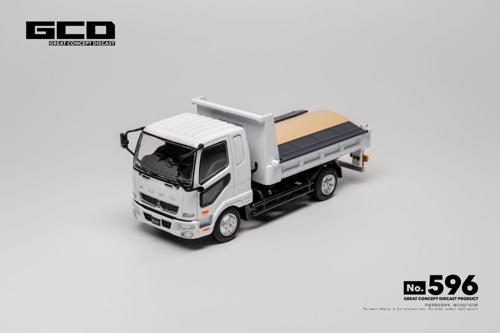 KS-107-596 1/64 三菱 FUSO ファイター ダンプトラック ホワイト