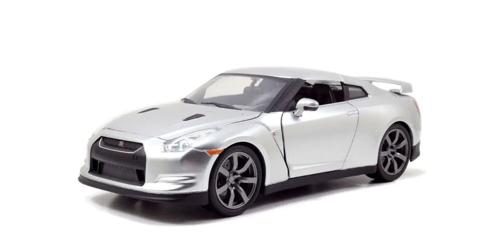 乐天商城 - JADA97212 JADA TOYS 1/24 F＆F ブライアン ニッサン スカイライン GT-R （R35） キャンディシルバー